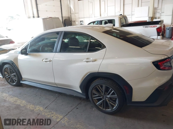 2024 Subaru WRX with VIN JF1VBAB68R9808697, listed as a IAAI auction lot 41753428 with 5,054 mi miles and . Bid and sale history available at DreamBid. Image 13.