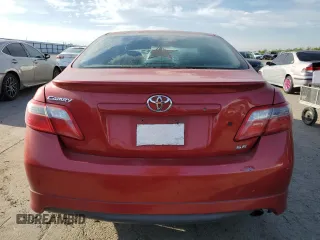 2007 Toyota Camry CE with VIN 4T1BE46K27U052500, listed as a Copart auction lot 48598435 with 217,873 mi miles and Salvage Title. Bid and sale history available at DreamBid. Image 6.