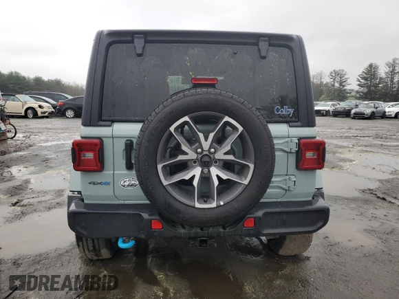 2024 Jeep Wrangler Sport S with VIN 1C4RJXN68RW229756, listed as a Copart auction lot 51948835 with 3,116 mi miles and Salvage Title. Bid and sale history available at DreamBid. Image 6.