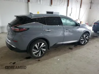 2023 Nissan Murano SL z VIN 5N1AZ2CS3PC136310, wystawiony jako Copart lot #51157325 z przebiegiem 27 084 mil mil oraz Szkoda całkowita • Salvage title. Historia ofert i sprzedaży dostępna na DreamBid. Obrazek 3.