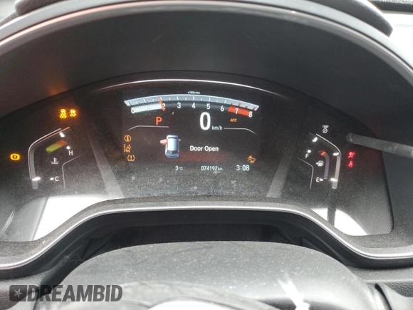 2018 Honda CR-V Touring with VIN 2HKRW2H9XJH118369, listed as a Copart auction lot 46841365 with 74,192 mi miles and Salvage Title. Bid and sale history available at carsss.com. Image 9.