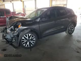 2020 Ford Escape SE Sport Hybrid with VIN 1FMCU9BZ0LUA63674, listed as a Copart auction lot 59689745 with 157,935 mi miles and Salvage title. Bid and sale history available at DreamBid. Image 1.