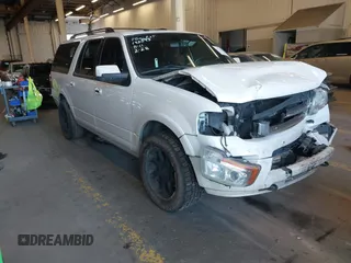 2016 Ford Expedition EL Limited with VIN 1FMJK2AT7GEF20837, listed as a IAAI auction lot 41735879 with 131,453 mi miles. Bid and sale history available at carsss.com. Image 1.