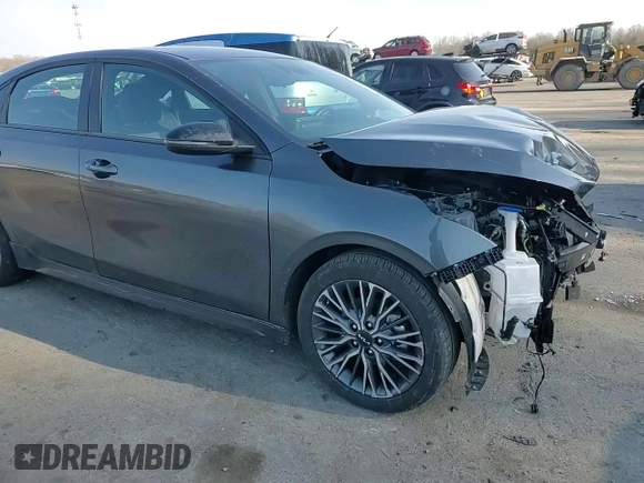 2024 Kia Forte GT-Line with VIN 3KPF54AD8RE813479, listed as a Copart auction lot 47625725 with 19,311 mi miles and Salvage Title. Bid and sale history available at carsss.com. Image 11.
