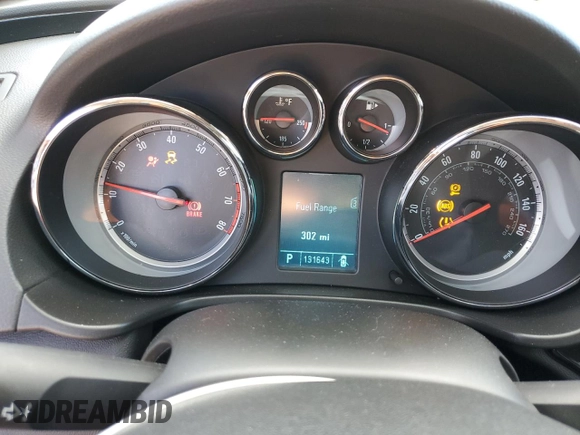 2011 Buick Regal CXL Turbo TO3 with VIN W04GX5GV0B1059288, listed as a Copart auction lot 56683995 with 131,643 mi miles and Salvage title. Bid and sale history available at DreamBid. Image 9.