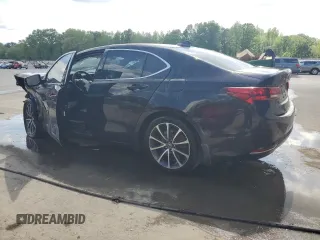 2015 Acura TLX Technology z VIN 19UUB2F58FA005624, wystawiony jako Copart lot #55233605 z przebiegiem Nie podano mil oraz Szkoda całkowita • Salvage title. Historia ofert i sprzedaży dostępna na DreamBid. Obrazek 2.