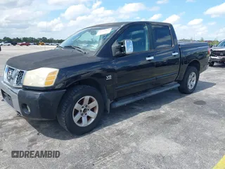 2004 Nissan Titan LE with VIN 1N6AA07B54N583681, listed as a IAAI auction lot 42549178 with 263,841 mi miles and . Bid and sale history available at DreamBid. Image 17.