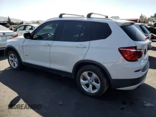 2012 BMW X3 28i with VIN 5UXWX5C56CL725341, listed as a Copart auction lot 52649105 with 97,855 mi miles and Salvage Title. Bid and sale history available at DreamBid. Image 2.