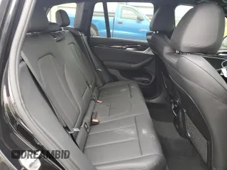 2020 BMW X3 sDrive30i with VIN 5UXTY3C09L9C69649, listed as a Copart auction lot 48416745 with 28,469 mi miles and Salvage Title. Bid and sale history available at carsss.com. Image 11.