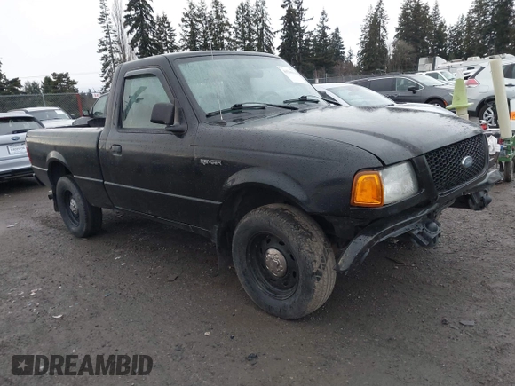 2003 Ford Ranger XL with VIN 1FTYR10DX3PB48637, listed as a IAAI auction lot 41518614 with 105,394 mi miles. Bid and sale history available at carsss.com. Image 1.