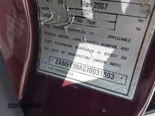 2007 Maserati Quattroporte z VIN ZAMFE39A670031803, wystawiony jako IAAI lot #42341941 z przebiegiem 27 565 mil mil oraz . Historia ofert i sprzedaży dostępna na DreamBid. Obrazek 9.