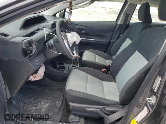 2015 Toyota Prius One with VIN JTDKDTB36F1100354, listed as a Copart auction lot 53372475 with 90,415 mi miles and Non Repairable. Bid and sale history available at carsss.com. Image 7.