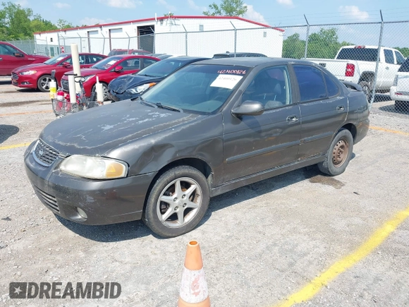 2001 Nissan Sentra SE z VIN 3N1BB51D61L127666, wystawiony jako IAAI lot #42400126 z przebiegiem 190 345 mil mil oraz . Historia ofert i sprzedaży dostępna na DreamBid. Obrazek 2.