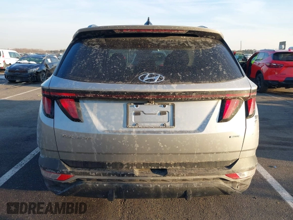 2024 Hyundai Tucson SEL with VIN 5NMJBCDE4RH319470, listed as a IAAI auction lot 41200321 with 45,457 mi miles. Bid and sale history available at carsss.com. Image 16.