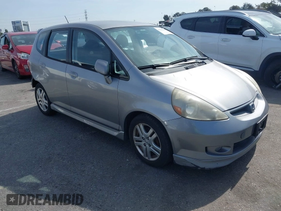 2007 Honda Fit Sport with VIN JHMGD38637S031947, listed as a IAAI auction lot 41613883 with 250,981 mi miles. Bid and sale history available at carsss.com. Image 1.