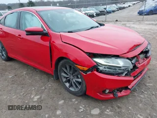 2019 Honda Civic EX-L z VIN 2HGFC1F71KH650080, wystawiony jako IAAI lot #41605530 z przebiegiem 85 341 mil mil oraz . Historia ofert i sprzedaży dostępna na DreamBid. Obrazek 1.