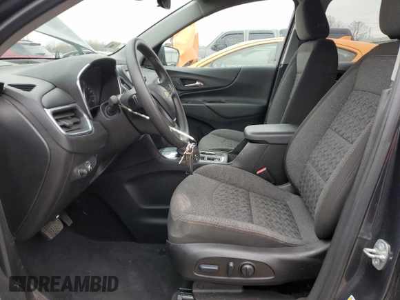 2022 Chevrolet Equinox LT with VIN 2GNAXKEV2N6148219, listed as a Copart auction lot 50938265 with 9,092 mi miles and Salvage Title. Bid and sale history available at DreamBid. Image 7.