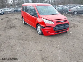 2016 Ford Transit Connect Wagon XLT with VIN NM0GE9F79G1237595, listed as a IAAI auction lot 41718482 with 999,999 mi miles. Bid and sale history available at carsss.com. Image 1.