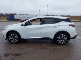 2017 Nissan Murano Platinum z VIN 5N1AZ2MH6HN164756, wystawiony jako IAAI lot #41462574 z przebiegiem 95 401 mil mil oraz . Historia ofert i sprzedaży dostępna na DreamBid. Obrazek 15.