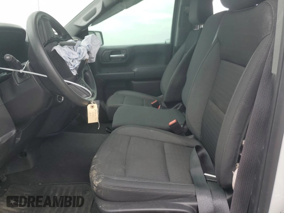 2024 Chevrolet Silverado 1500 Custom with VIN 3GCPABEK4RG267443, listed as a Copart auction lot 70267084 with 11,304 mi miles and Salvage Title. Bid and sale history available at DreamBid. Image 7.