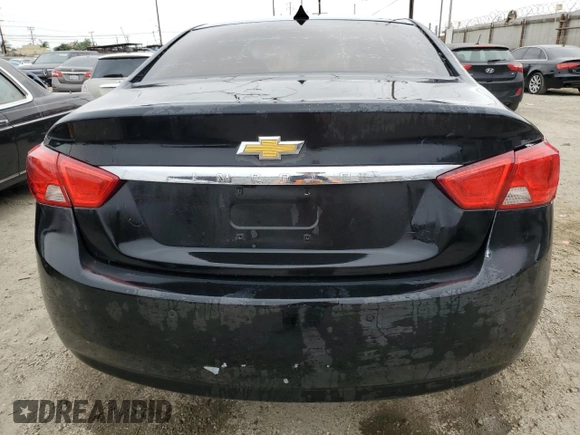 2014 Chevrolet Impala LT with VIN 1G1115SL0EU143805, listed as a Copart auction lot 59611915 with 186,098 mi miles and Salvage title. Bid and sale history available at DreamBid. Image 6.