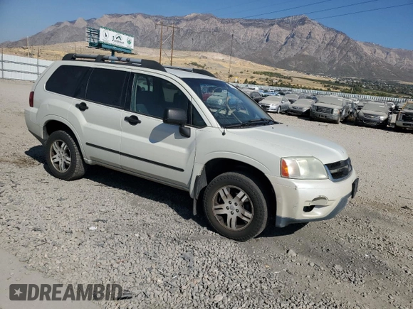 2006 Mitsubishi Endeavor LS with VIN 4A4MN21S66E043647, listed as a Copart auction lot 76322514 with 0 mi miles and Salvage Title. Bid and sale history available at carsss.com. Image 4.