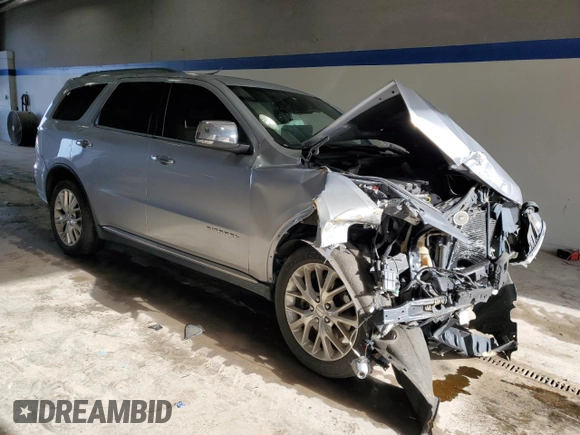 2014 Dodge Durango Citadel with VIN 1C4SDJET6EC339129, listed as a Copart auction lot 85273414 with 184,663 mi miles and Salvage Title. Bid and sale history available at DreamBid. Image 4.