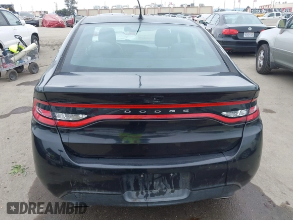 2016 Dodge Dart SXT with VIN 1C3CDFBB3GD752298, listed as a IAAI auction lot 41884295 with 61,736 mi miles. Bid and sale history available at carsss.com. Image 16.