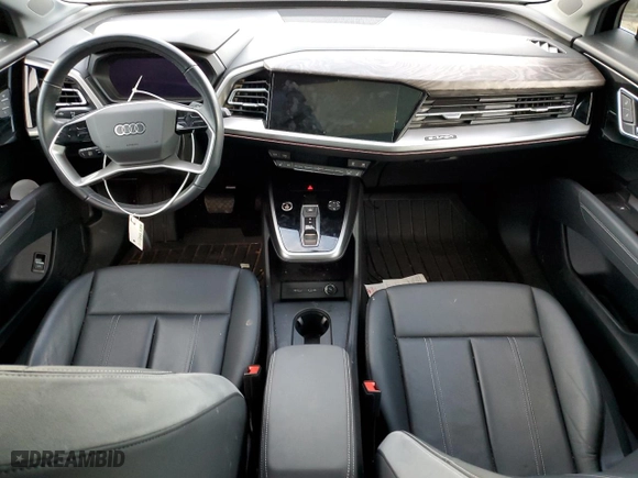 2022 Audi Q4 e-tron Premium Plus with VIN WA1H2BFZ2NP015011, listed as a Copart auction lot 83591204 with 14,918 mi miles and Salvage Title. Bid and sale history available at carsss.com. Image 8.