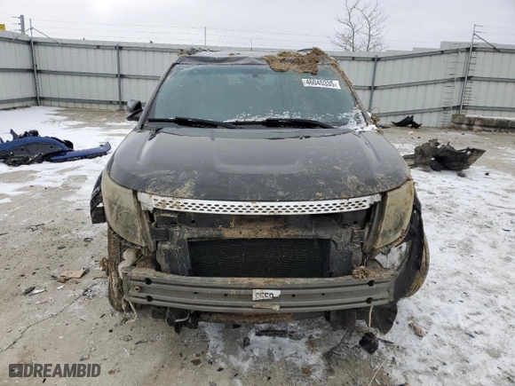 2015 Ford Explorer XLT with VIN 1FM5K8D81FGA17027, listed as a Copart auction lot 46045335 with 140,636 mi miles and Salvage Title. Bid and sale history available at carsss.com. Image 5.