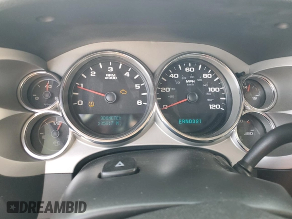 2007 Chevrolet Silverado 1500 LT w/1LT with VIN 2GCEC19C371710072, listed as a Copart auction lot 45674895 with 235,817 mi miles and Salvage Title. Bid and sale history available at carsss.com. Image 9.
