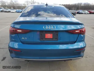 2022 Audi A3 Premium with VIN WAUAUDGY3NA076385, listed as a Copart auction lot 50178965 with 41,837 mi miles and Clean Title. Bid and sale history available at carsss.com. Image 6.
