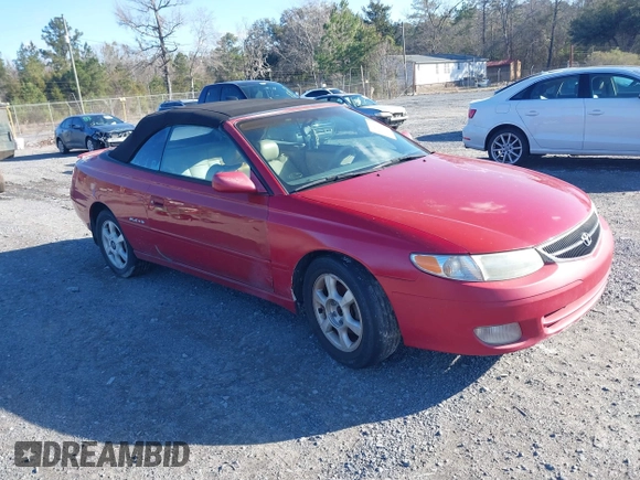 2001 Toyota Solara SE with VIN 2T1FF28P11C513660, listed as a IAAI auction lot 41727670 with 191,218 mi miles and . Bid and sale history available at carsss.com. Image 1.