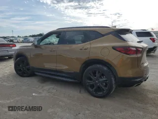 2020 Chevrolet Blazer RS z VIN 3GNKBERS0LS553823, wystawiony jako Copart lot #57867605 z przebiegiem 57 670 mil mil oraz Szkoda całkowita • Salvage title. Historia ofert i sprzedaży dostępna na DreamBid. Obrazek 2.