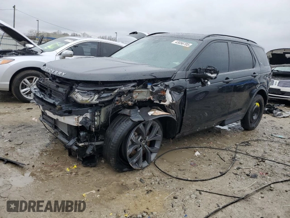 2023 Land Rover Discovery Sport SE with VIN SALCP2FX3PH920542, listed as a Copart auction lot 43056705 with 83,095 mi miles and Salvage Title. Bid and sale history available at carsss.com. Image 1.