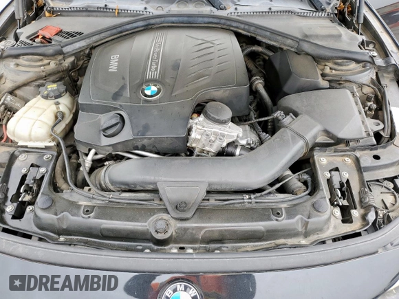 2015 BMW 4 Series 435i with VIN WBA3R1C59FK193405, listed as a Copart auction lot 52563835 with 86,820 mi miles and Salvage title. Bid and sale history available at DreamBid. Image 11.