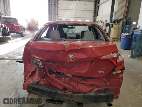 2016 Toyota Corolla L with VIN 2T1BURHE4GC677957, listed as a Copart auction lot 54661355 with 128,481 mi miles and Clean title. Bid and sale history available at DreamBid. Image 6.
