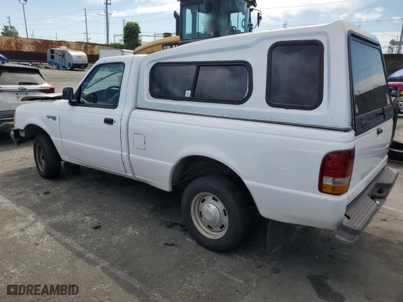 1996 Ford Ranger XL with VIN 1FTCR10A1TUD90931, listed as a Copart auction lot 51350215 with 96,759 mi miles and Salvage Title. Bid and sale history available at carsss.com. Image 2.