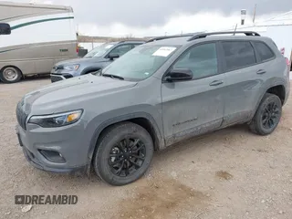 2023 Jeep Cherokee Altitude Lux with VIN 1C4PJMMB3PD110901, listed as a IAAI auction lot 42003987 with 42,555 mi miles. Bid and sale history available at carsss.com. Image 18.