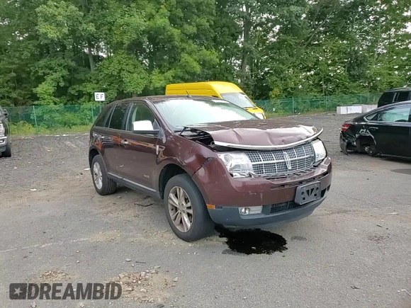 2010 Lincoln MKX with VIN 2LMDJ8JC9ABJ30736, listed as a Copart auction lot 71791594 with 116,083 mi miles and Salvage Title. Bid and sale history available at DreamBid. Image 11.