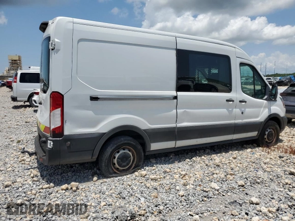 2019 Ford Transit with VIN 1FTYR2CM8KKA18272, listed as a Copart auction lot 57988795 with 139,798 mi miles and Clean title. Bid and sale history available at DreamBid. Image 3.