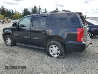 2007 GMC Yukon SLT with VIN 1GKFK13037J362774, listed as a Copart auction lot 72448714 with 0 mi miles and Salvage Title. Bid and sale history available at carsss.com. Image 2.