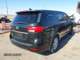 2017 Kia Sedona LX with VIN KNDMB5C19H6242338, listed as a IAAI auction lot 41916438 with 77,404 mi miles and . Bid and sale history available at DreamBid. Image 4.