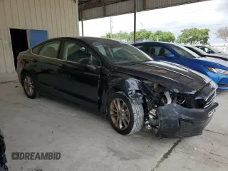 2020 Ford Fusion SE с VIN 3FA6P0HD5LR161189, выставлен на аукционе Copart как лот 62369585 с пробегом 100 440 миль миль и Списание • Salvage title. История ставок и продаж доступна на DreamBid. Изображение 4.