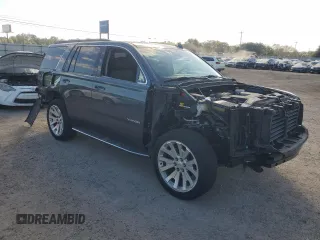 2019 GMC Yukon SLT with VIN 1GKS1BKC0KR387936, listed as a Copart auction lot 77191904 with 60,514 mi miles and Salvage Title. Bid and sale history available at carsss.com. Image 4.