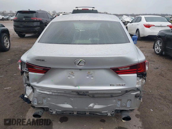 2015 Lexus IS 250 with VIN JTHBF1D28F5069487, listed as a IAAI auction lot 41586241 with 158,891 mi miles and . Bid and sale history available at DreamBid. Image 16.
