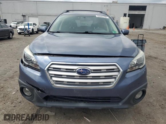 2016 Subaru Outback Premium with VIN 4S4BSBDC7G3298778, listed as a Copart auction lot 59945795 with 109,868 mi miles and Salvage title. Bid and sale history available at DreamBid. Image 5.