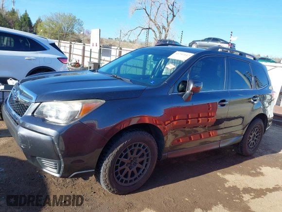 2015 Subaru Forester 2.0XT Premium with VIN JF2SJGDC2FH532994, listed as a IAAI auction lot 41797117 with 104,571 mi miles. Bid and sale history available at carsss.com. Image 15.
