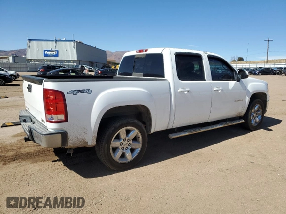 2013 GMC Sierra 1500 SLT with VIN 3GTP2WE76DG247865, listed as a Copart auction lot 48549805 with Not provided miles and Salvage title. Bid and sale history available at DreamBid. Image 3.