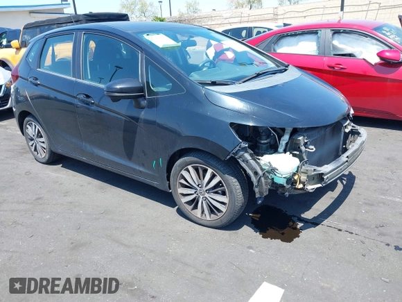 2015 Honda Fit EX-L with VIN 3HGGK5H85FM771741, listed as a IAAI auction lot 42095869 with 91,854 mi miles and . Bid and sale history available at DreamBid. Image 1.